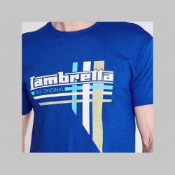 Lambretta pánske tričko royal modré materiál 100% bavlna posledné kusy veľkosti M, L